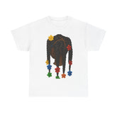 Colorful Floral Hair Tee